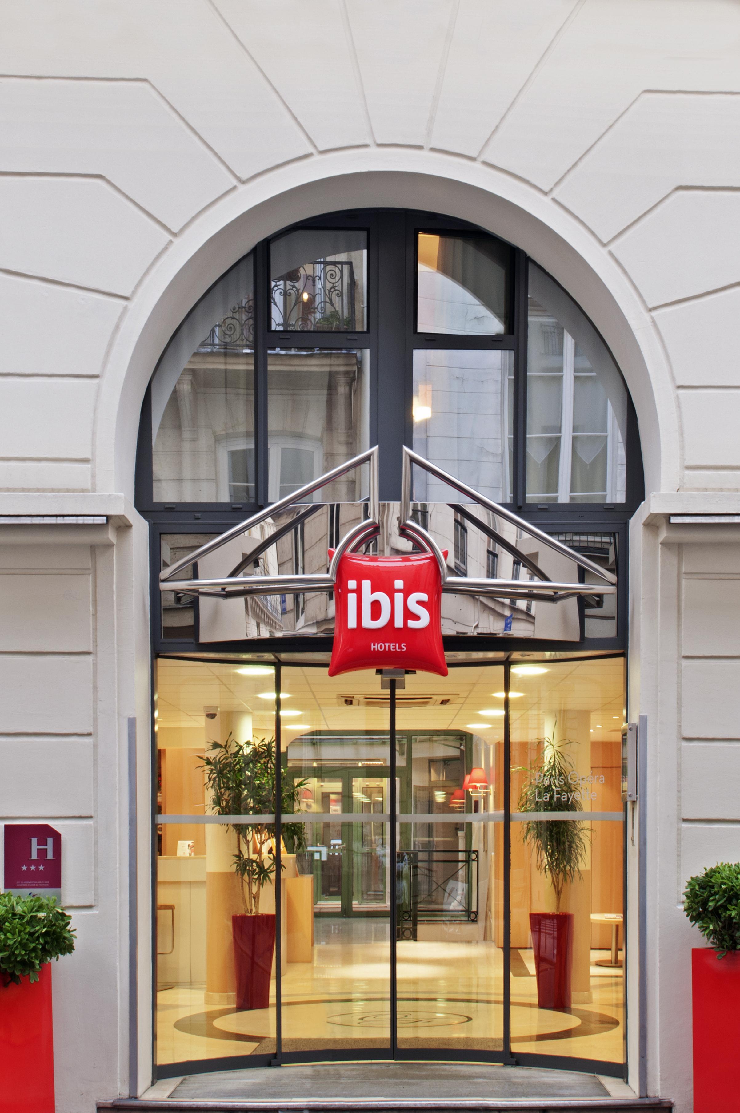 Ibis Paris Opera La Fayette Hotell Exteriör bild